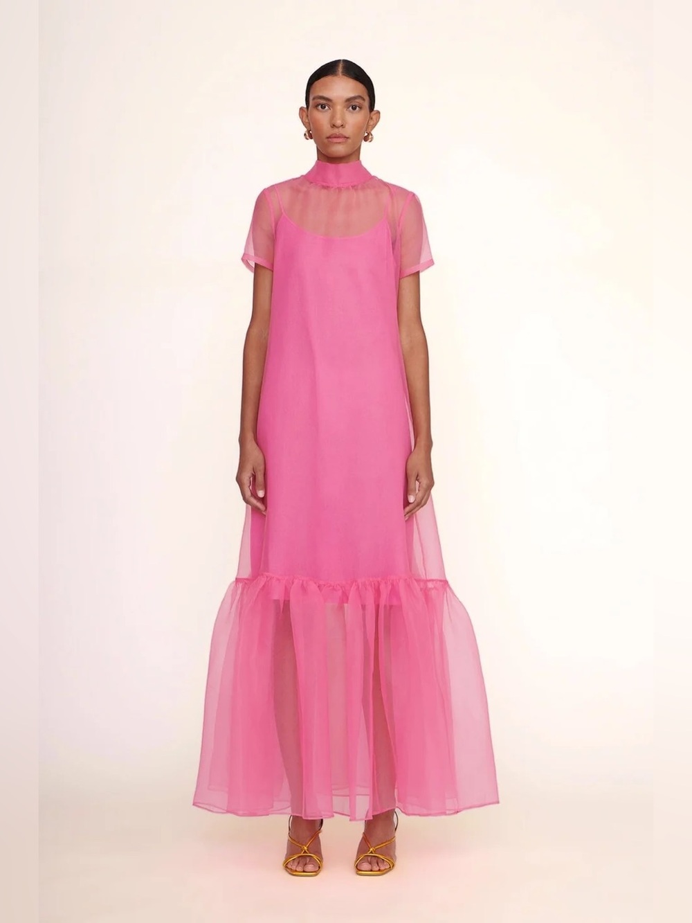 STAUD Calluna Organza Dress